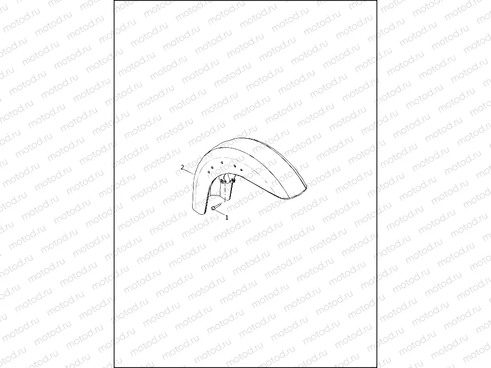 FENDER, FRONT