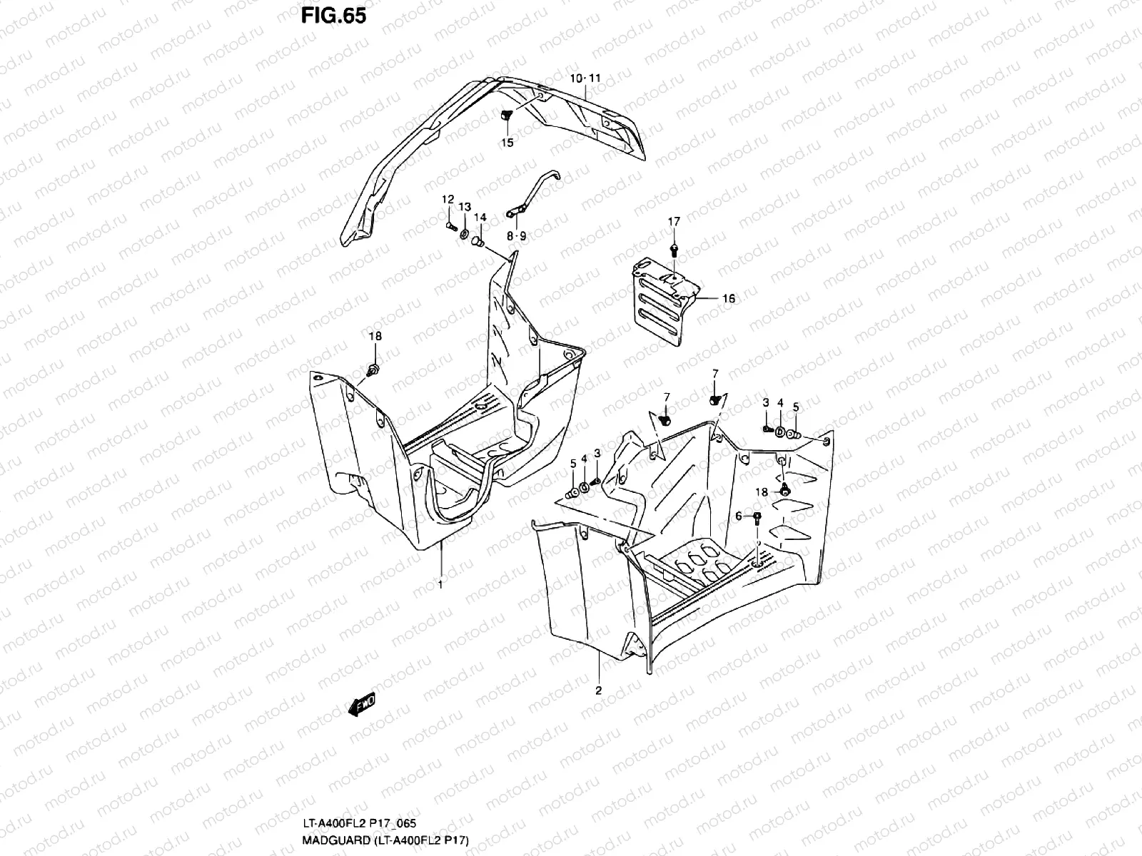 FENDER (LT-A400FL2 P17)