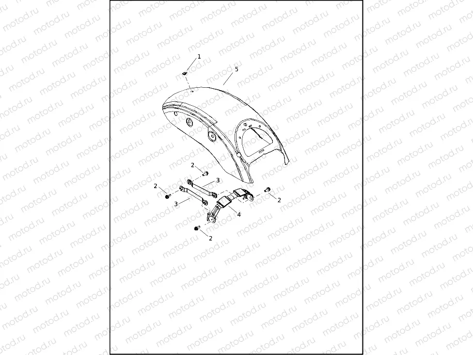 FENDER, REAR