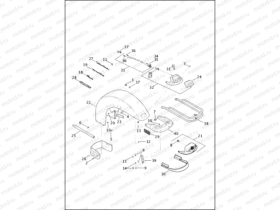 FENDERS, FRONT (2 OF 2)