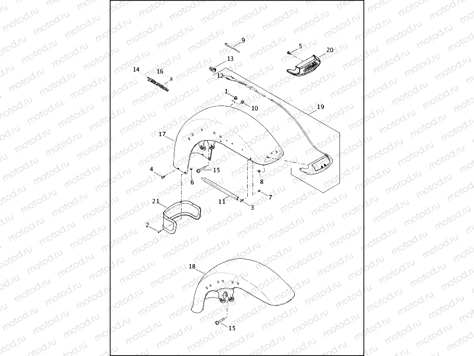 FENDERS, FRONT