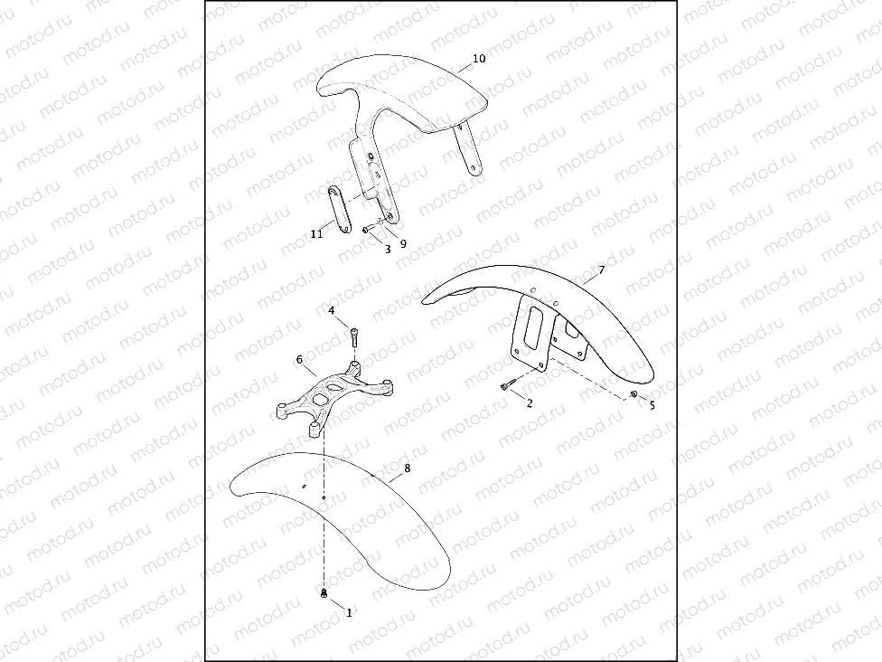 FENDERS, FRONT