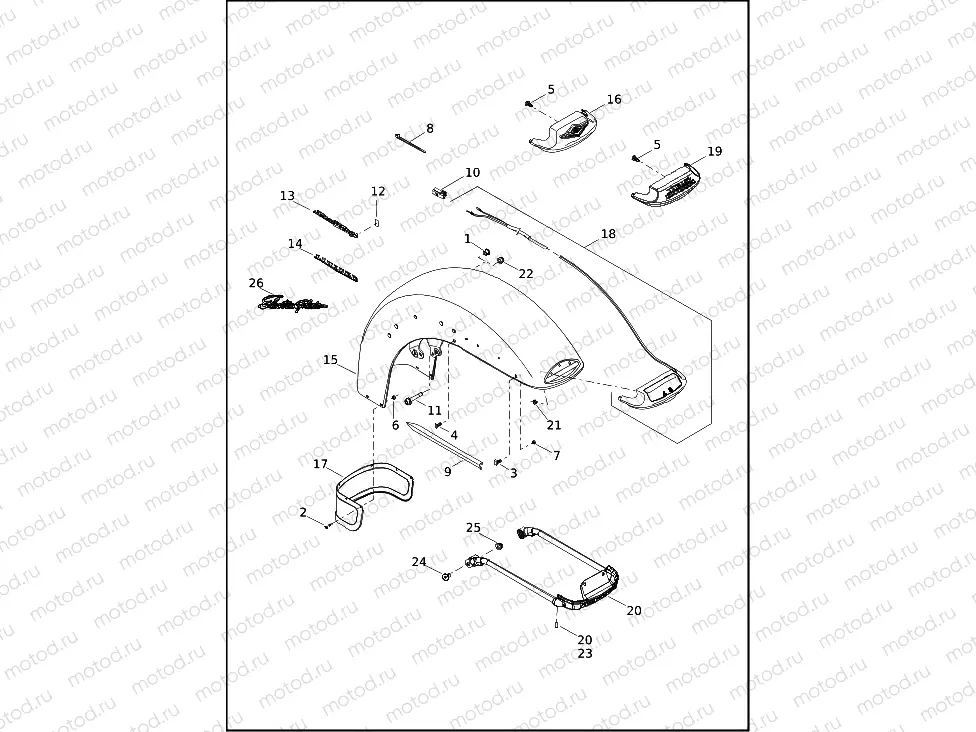 FENDERS, FRONT
