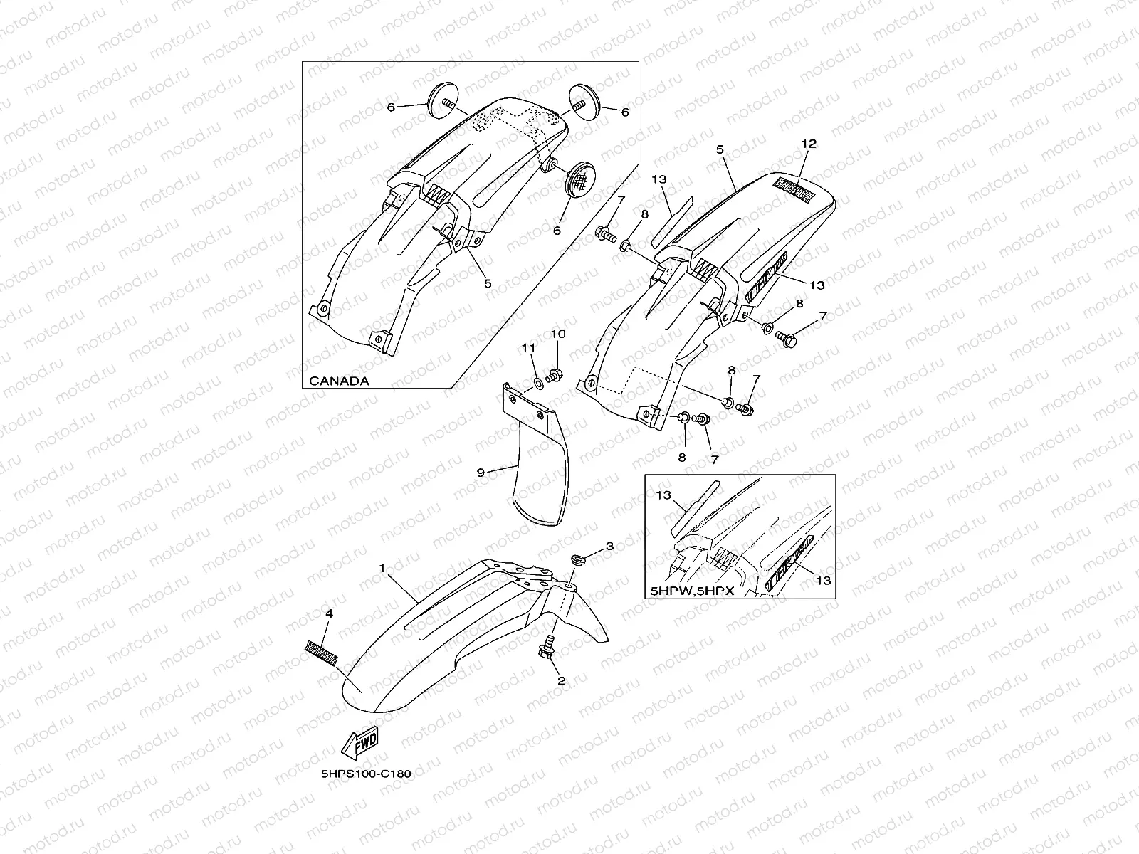 FIG. 18 FENDER