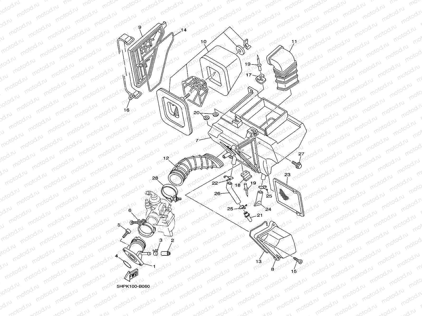 FIG. 6 INTAKE