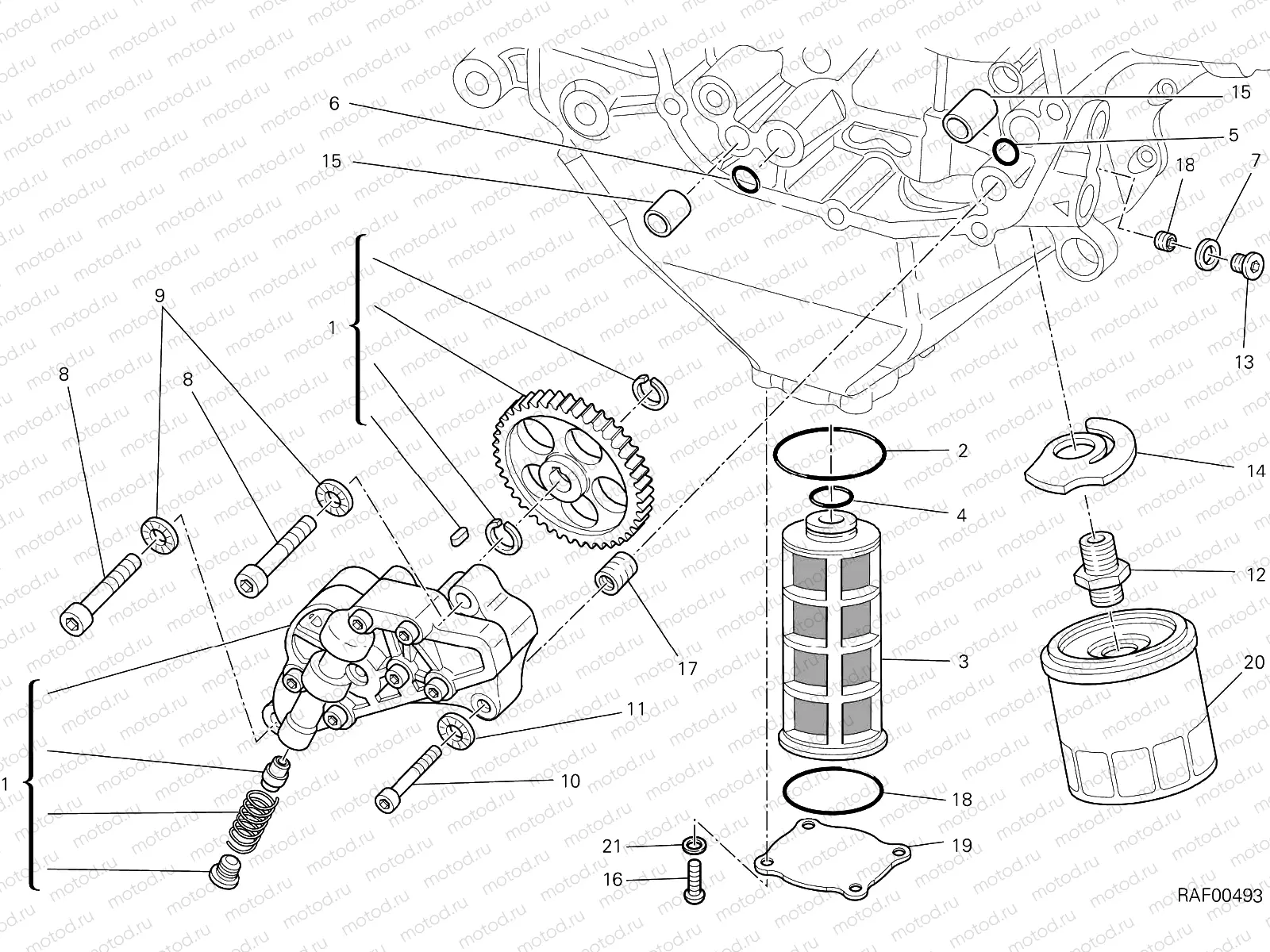 FILTERS AND OIL PUMP [MOD:DVLC]