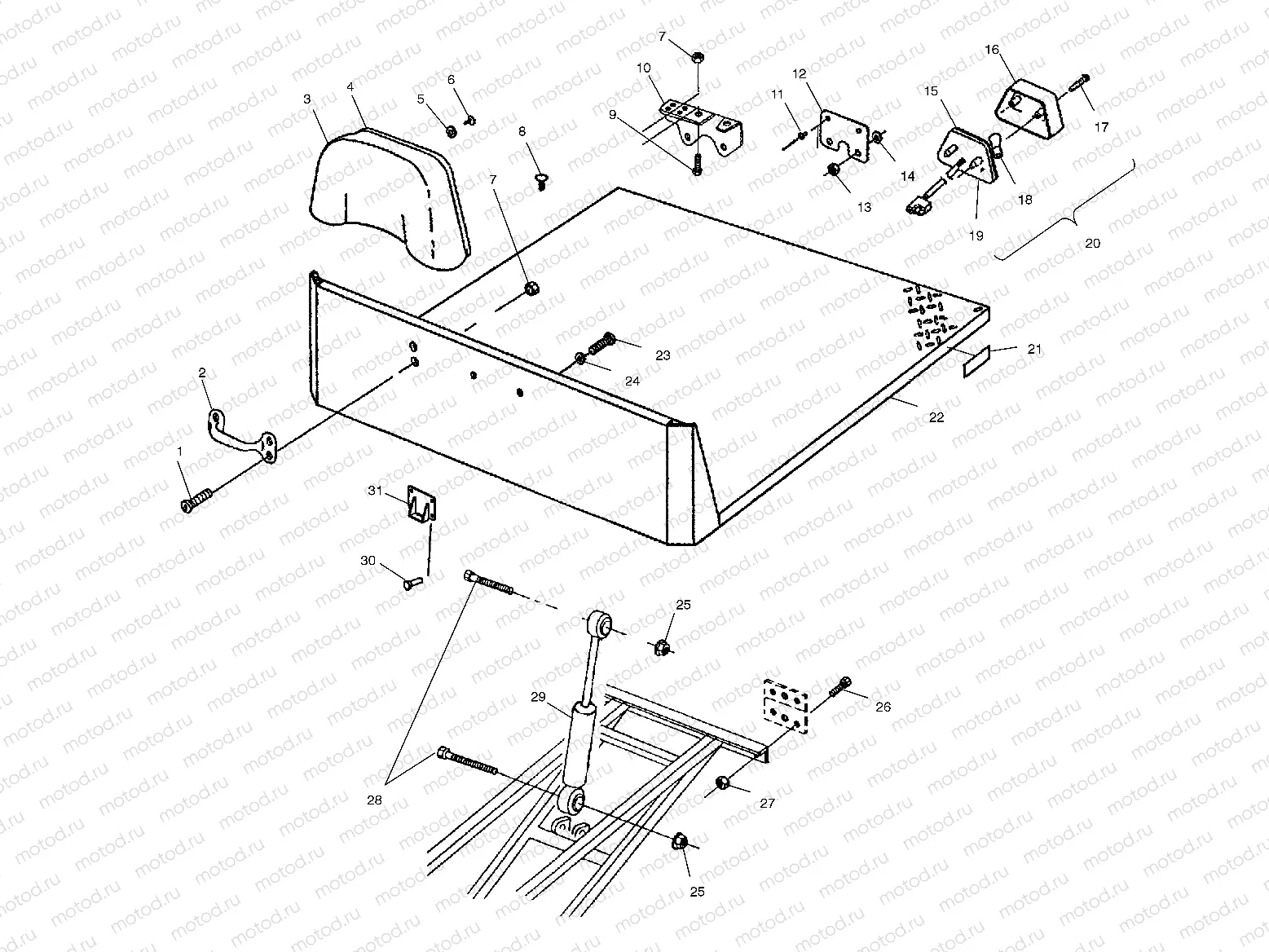 FLAT BED - C10CL50AA (4978707870C13) | FLAT BED - C10CL50AA (4978707870C13)