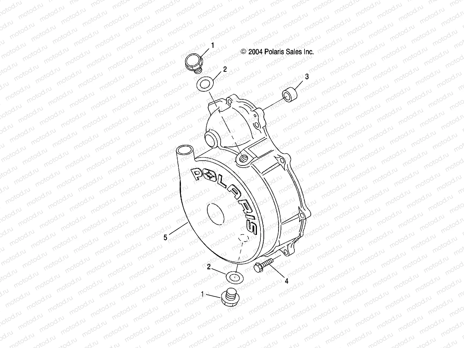 FLYWHEEL COVER - A04RB42AA/A04RD50AA/AB/AC/A04RF50AA (4995359535F01) | FLYWHEEL COVER - A04RB42AA/A04RD50AA/AB/AC/A04RF50AA (4995359535F01)