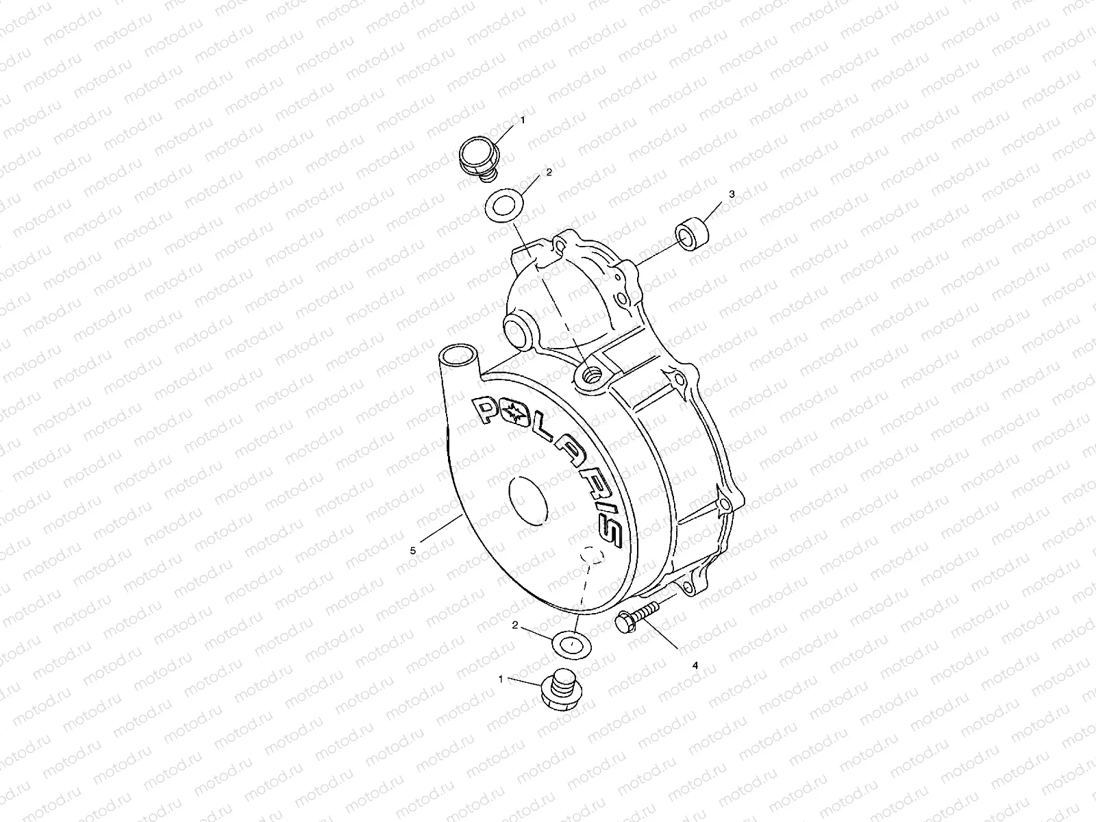 FLYWHEEL COVER - C11RB42AA/C11RD50AA/AB/C11RF50AA (4981898189E06) | FLYWHEEL COVER - C11RB42AA/C11RD50AA/AB/C11RF50AA (4981898189E06)
