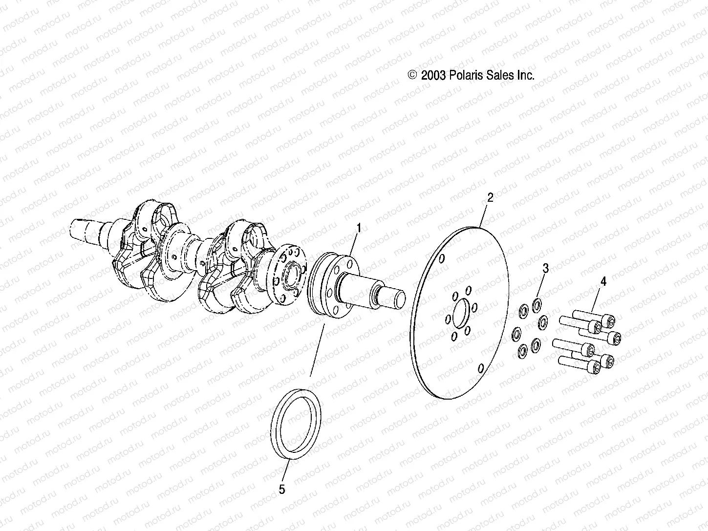 FLYWHEEL - W045305CA/IA/CB/IB/IE/CC/IC/CD/ID/IF (4990579057C02) | FLYWHEEL - W045305CA/IA/CB/IB/IE/CC/IC/CD/ID/IF (4990579057C02)