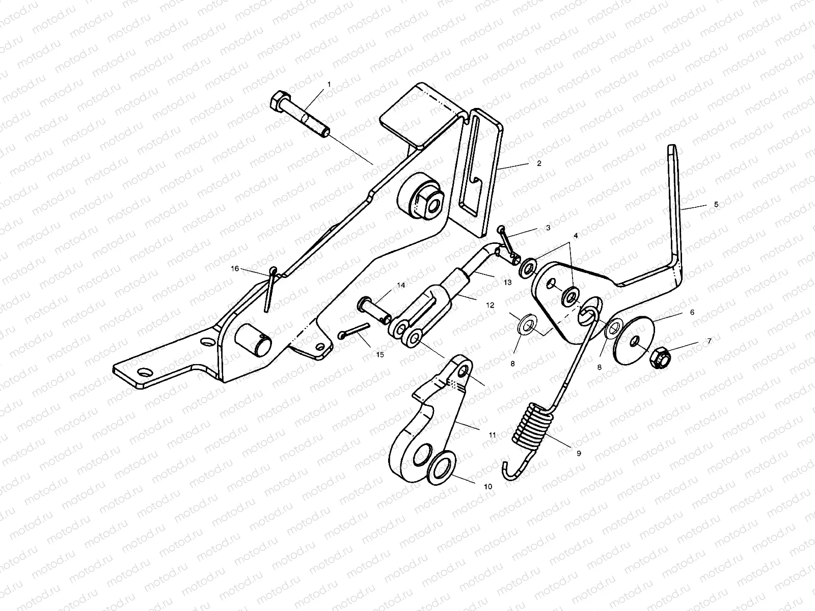 FOOT BRAKE - A01CH50EB (4964466446E003) | FOOT BRAKE - A01CH50EB (4964466446E003)