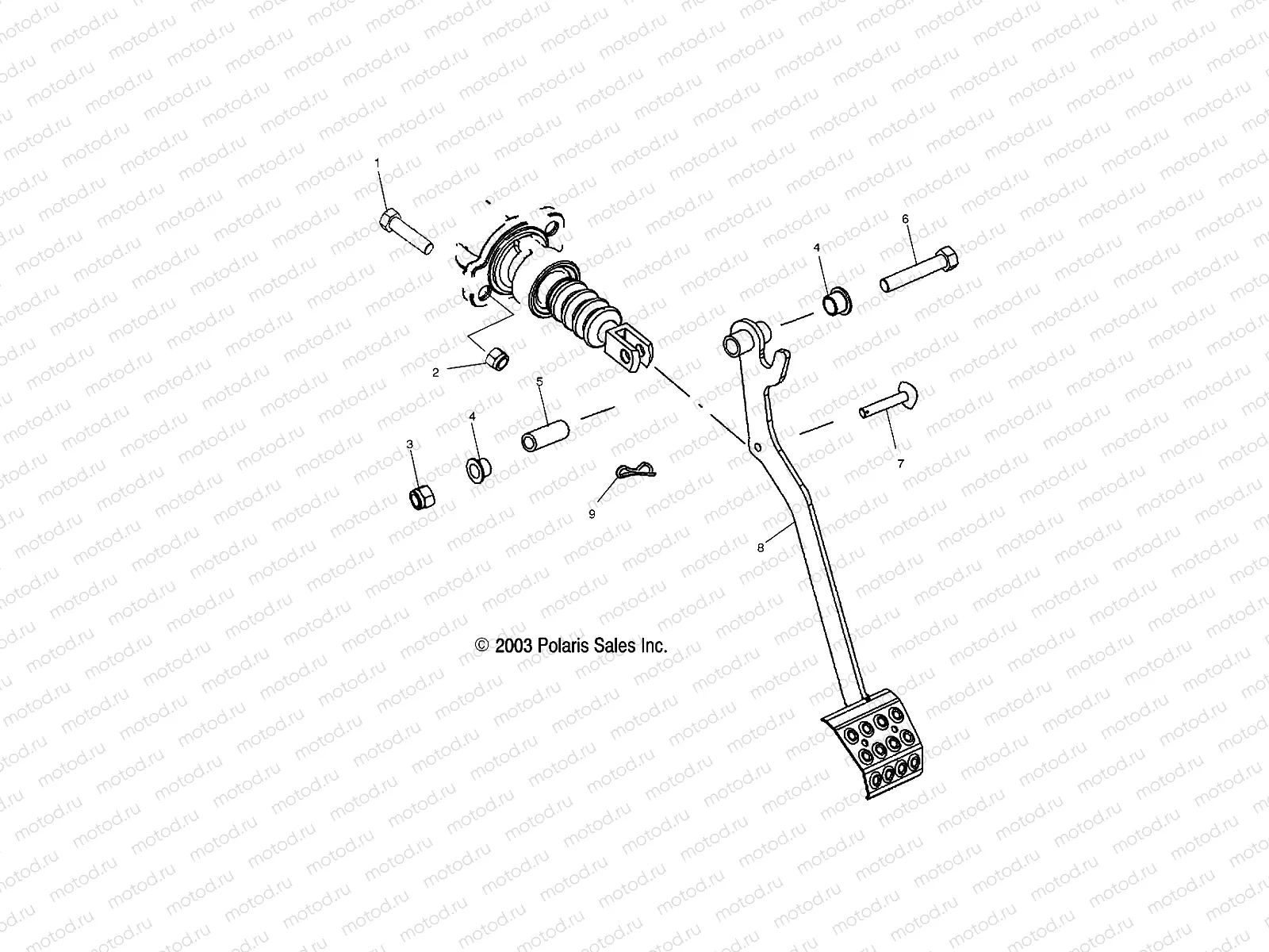 FOOT BRAKE - A11RB42AA/A11RD50AA/AB/A11RF50AA (4981798179C01) | FOOT BRAKE - A11RB42AA/A11RD50AA/AB/A11RF50AA (4981798179C01)