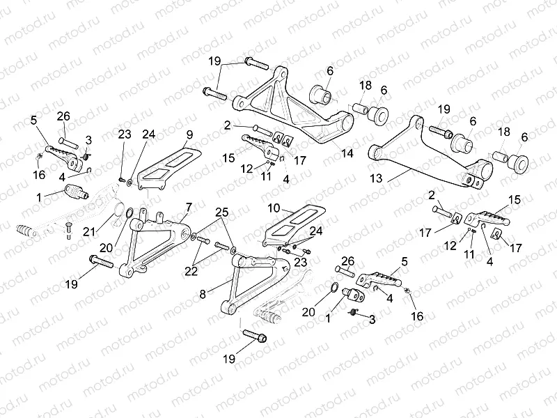 Foot rests