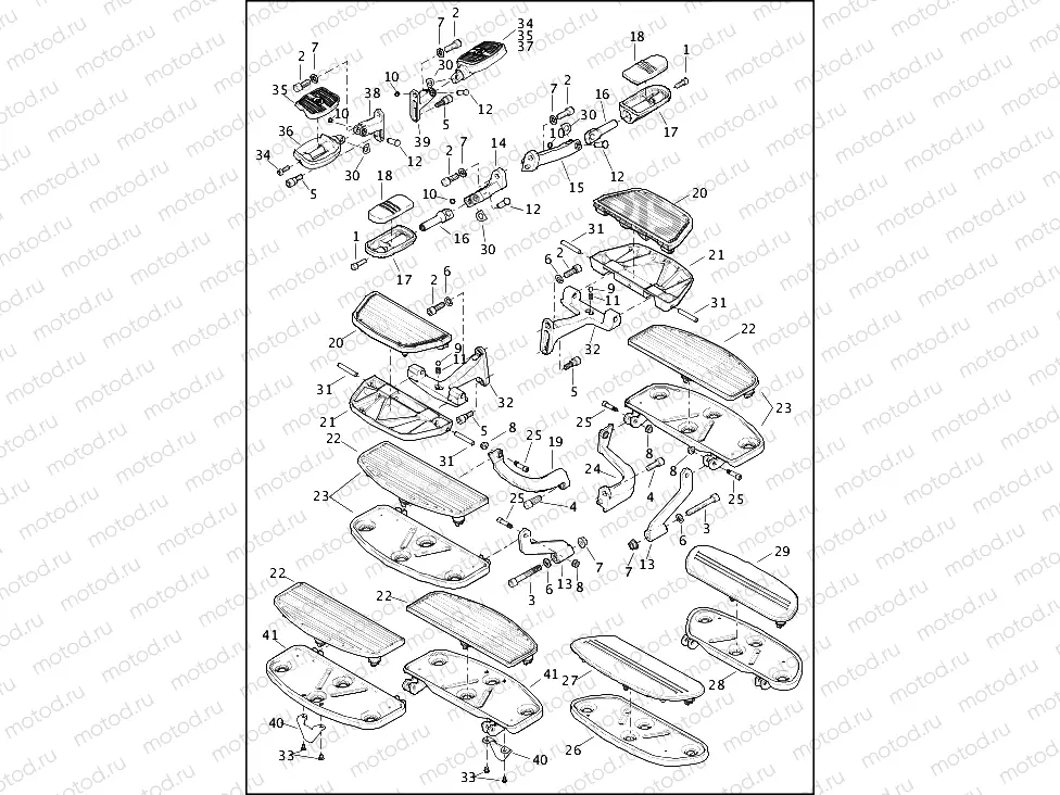 FOOTBOARDS & FOOTPEGS