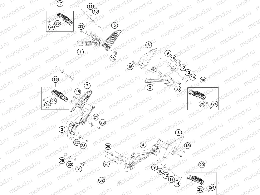 FOOTPEGS