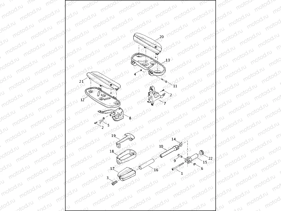 FOOTPEGS & FOOTBOARDS