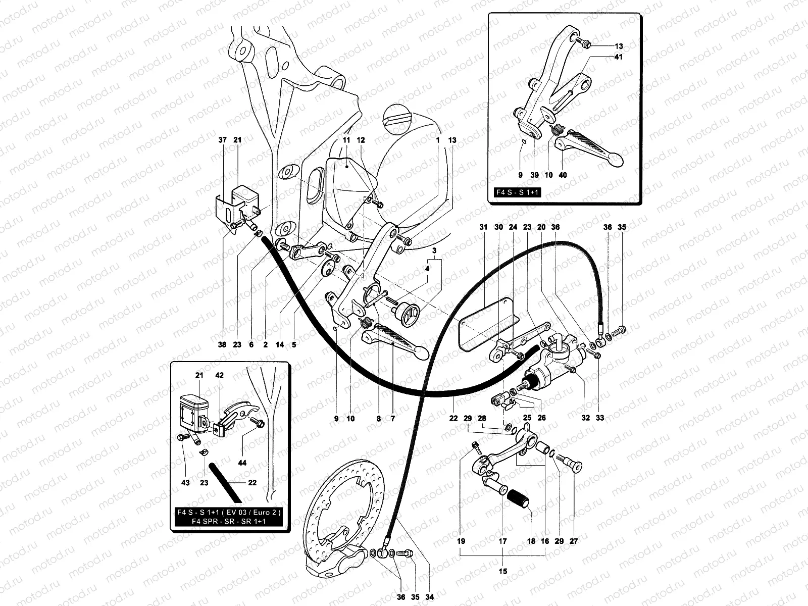 Footrest Assembly Right