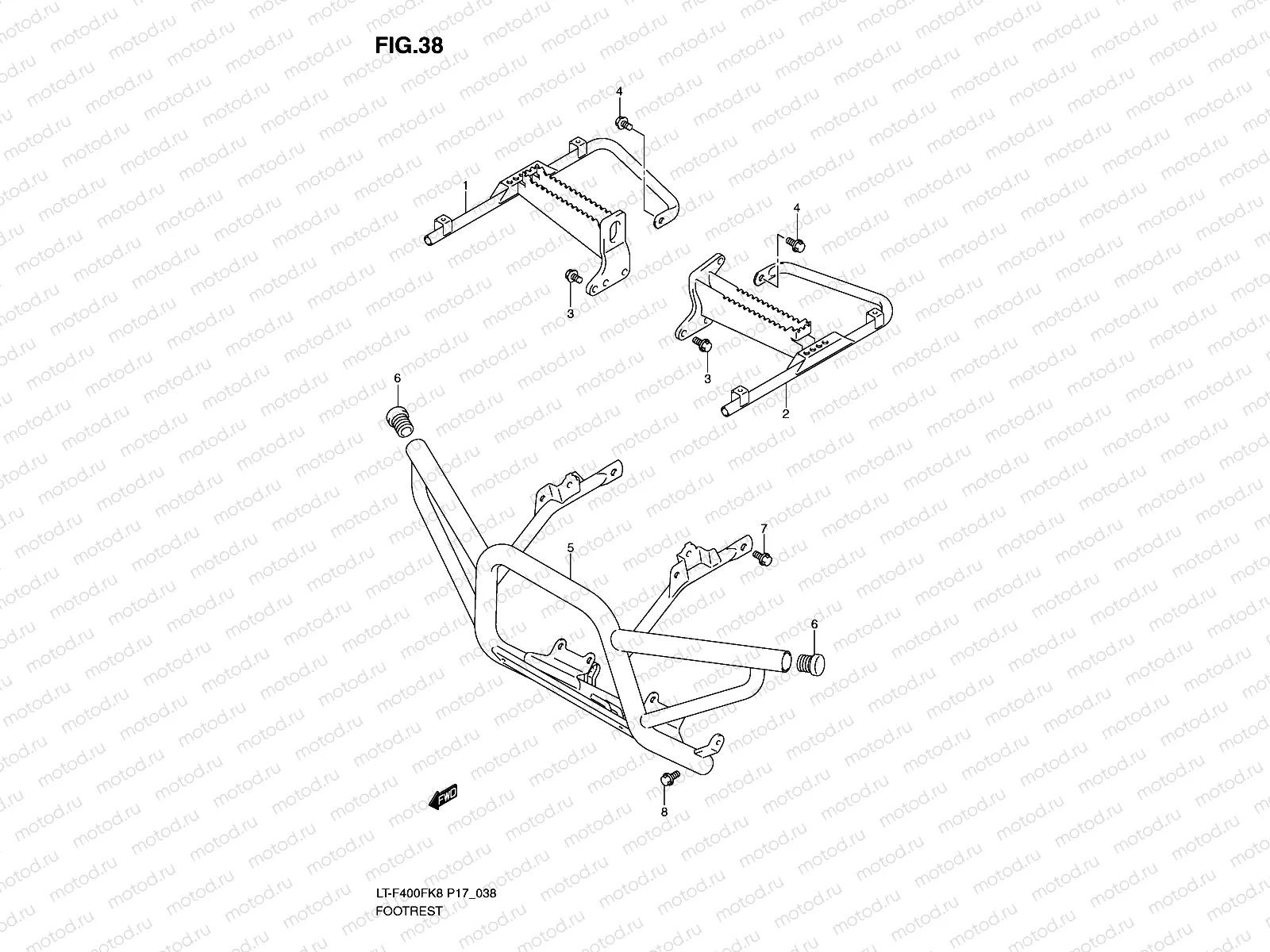 FOOTREST (P17)