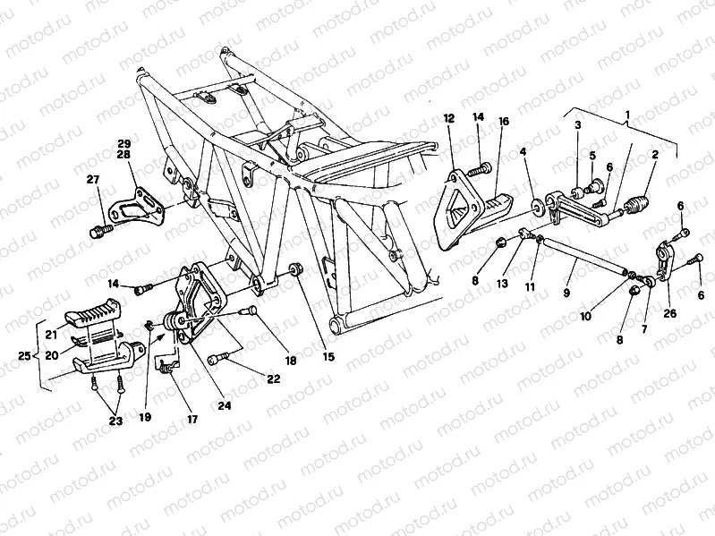 FOOTREST SUPERLIGHT » LIGHTING SYSTEM