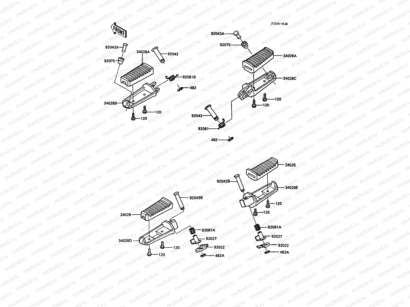 Footrests