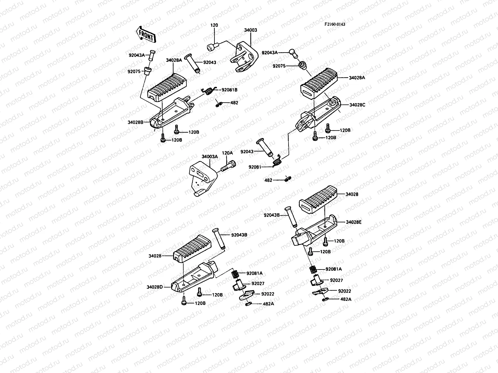 Footrests