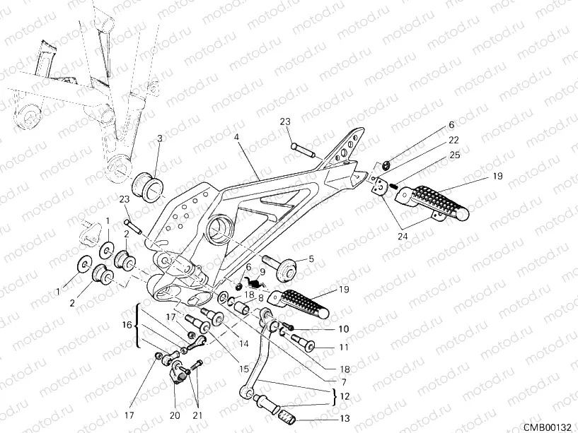 FOOTRESTS, LEFT » UNCLASSIFIED