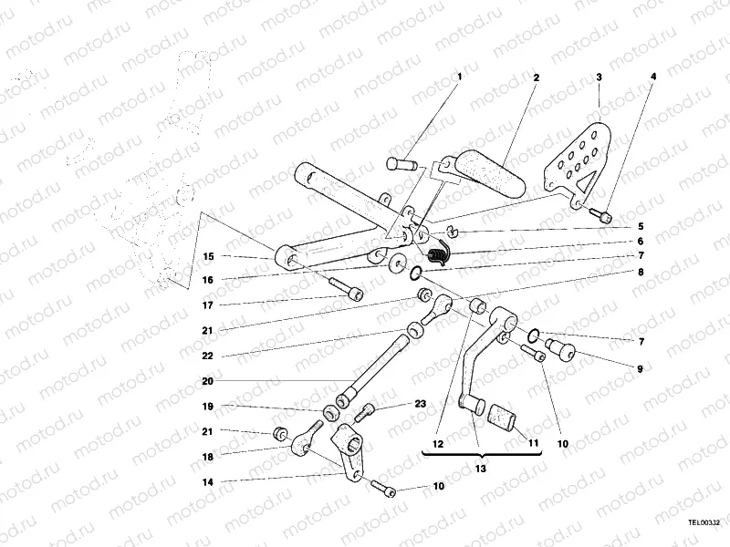 FOOTRESTS, LEFT » UNCLASSIFIED