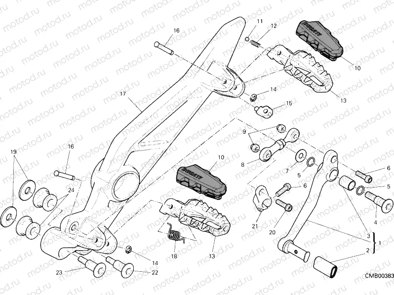 FOOTRESTS, LEFT » UNCLASSIFIED