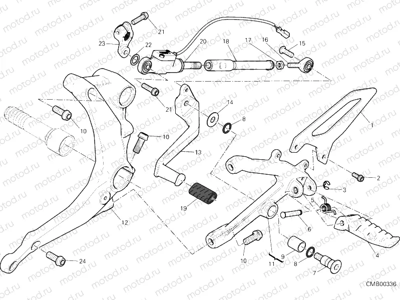 FOOTRESTS, LEFT » UNCLASSIFIED
