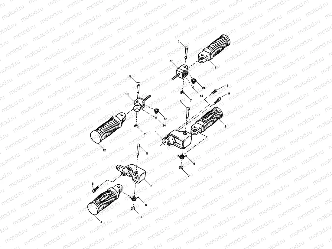 Footrests & Mountings