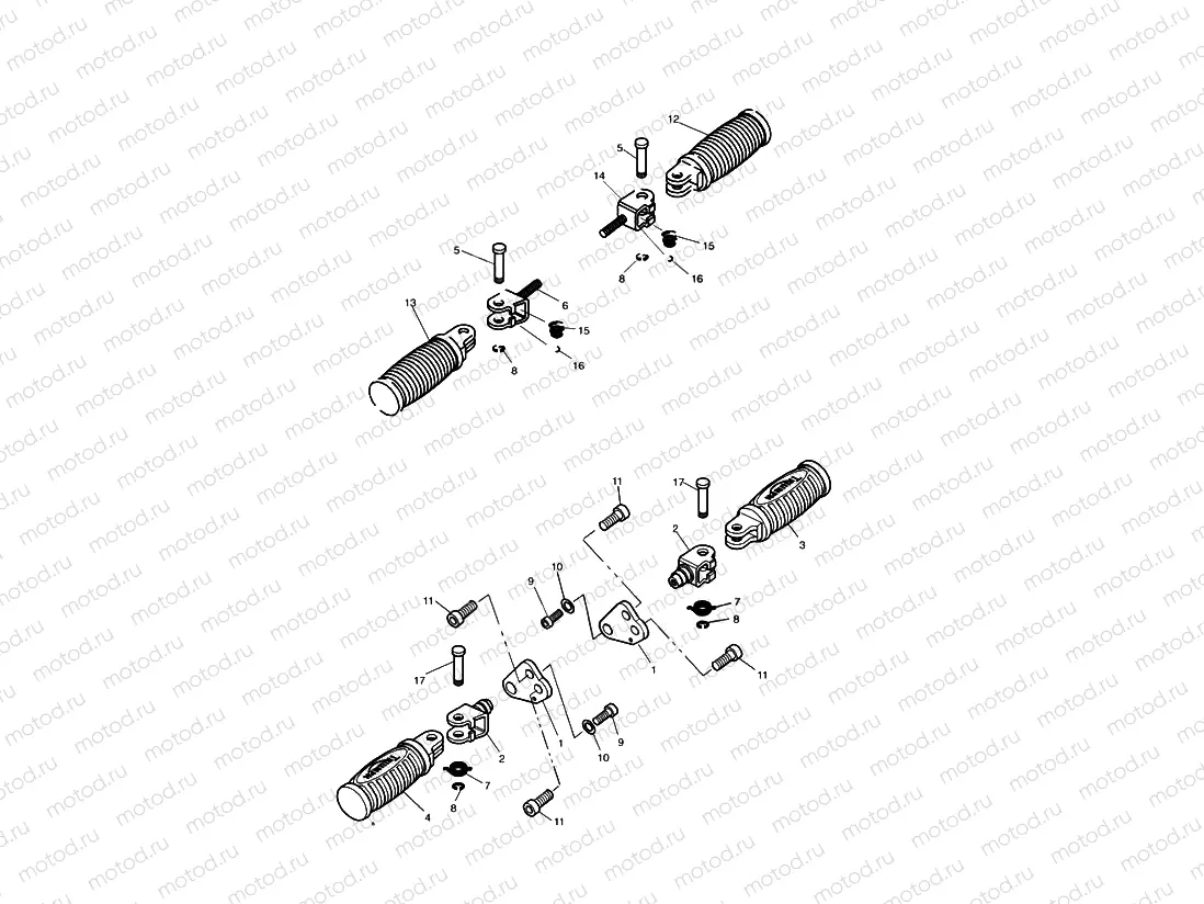 Footrests & Mountings