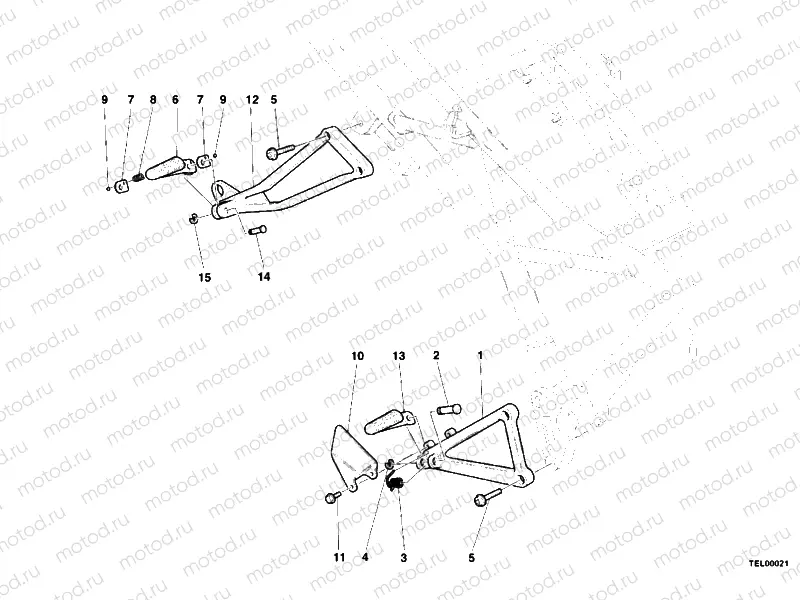 FOOTRESTS, RIGHT » UNCLASSIFIED