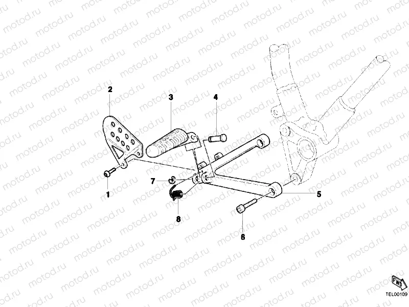 FOOTRESTS, RIGHT » UNCLASSIFIED