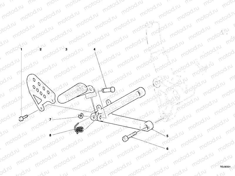 FOOTRESTS, RIGHT » UNCLASSIFIED