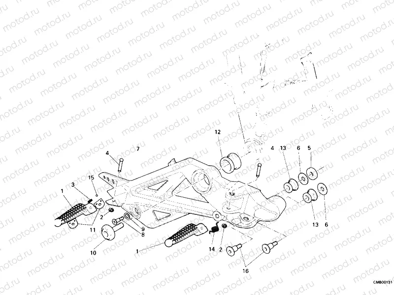 FOOTRESTS, RIGHT » UNCLASSIFIED