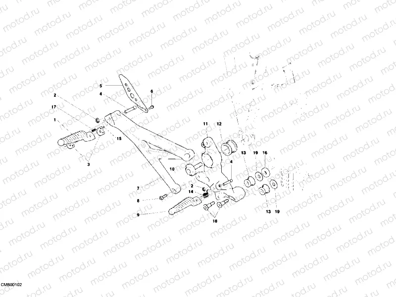 FOOTRESTS, RIGHT » UNCLASSIFIED