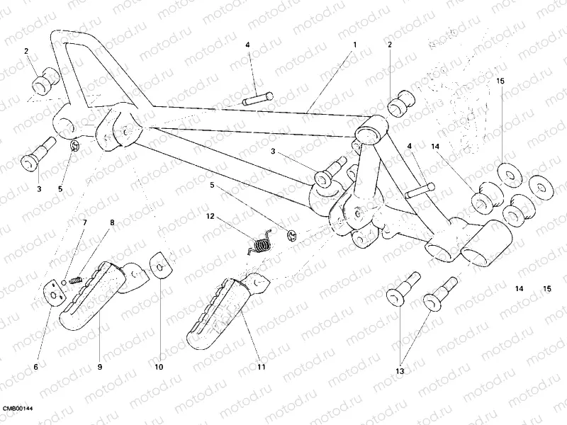FOOTRESTS, RIGHT » UNCLASSIFIED