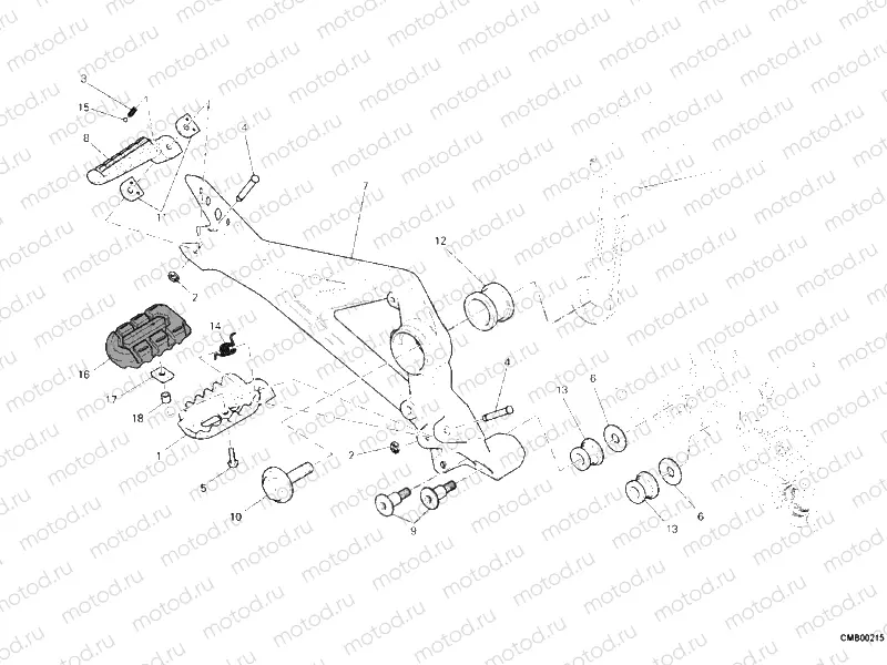 FOOTRESTS, RIGHT » UNCLASSIFIED