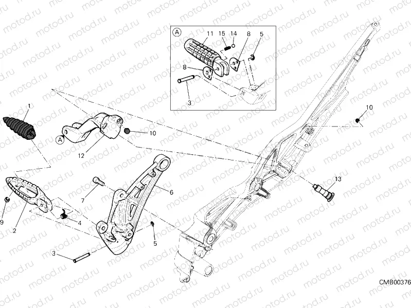 FOOTRESTS, RIGHT » UNCLASSIFIED