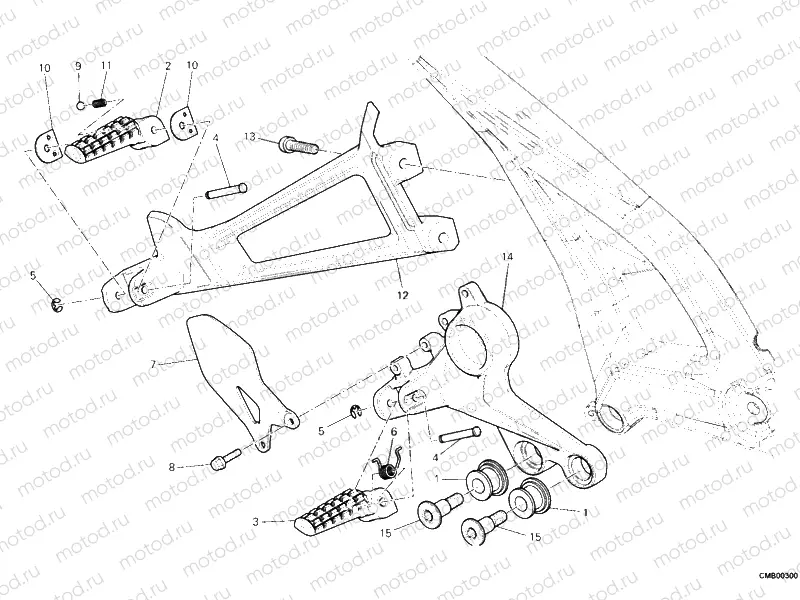 FOOTRESTS, RIGHT » UNCLASSIFIED