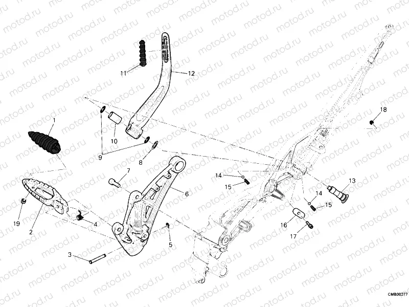 FOOTRESTS, RIGHT » UNCLASSIFIED
