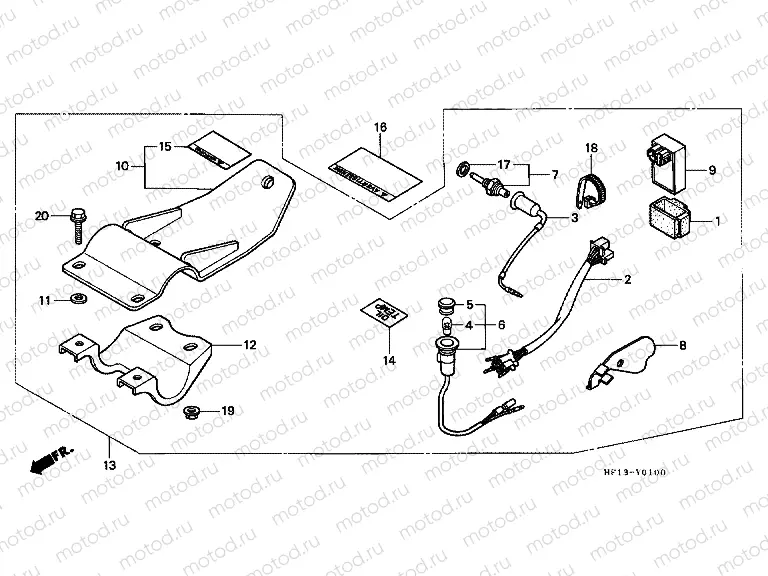 FOP-1 TRACTION COUPLING KIT