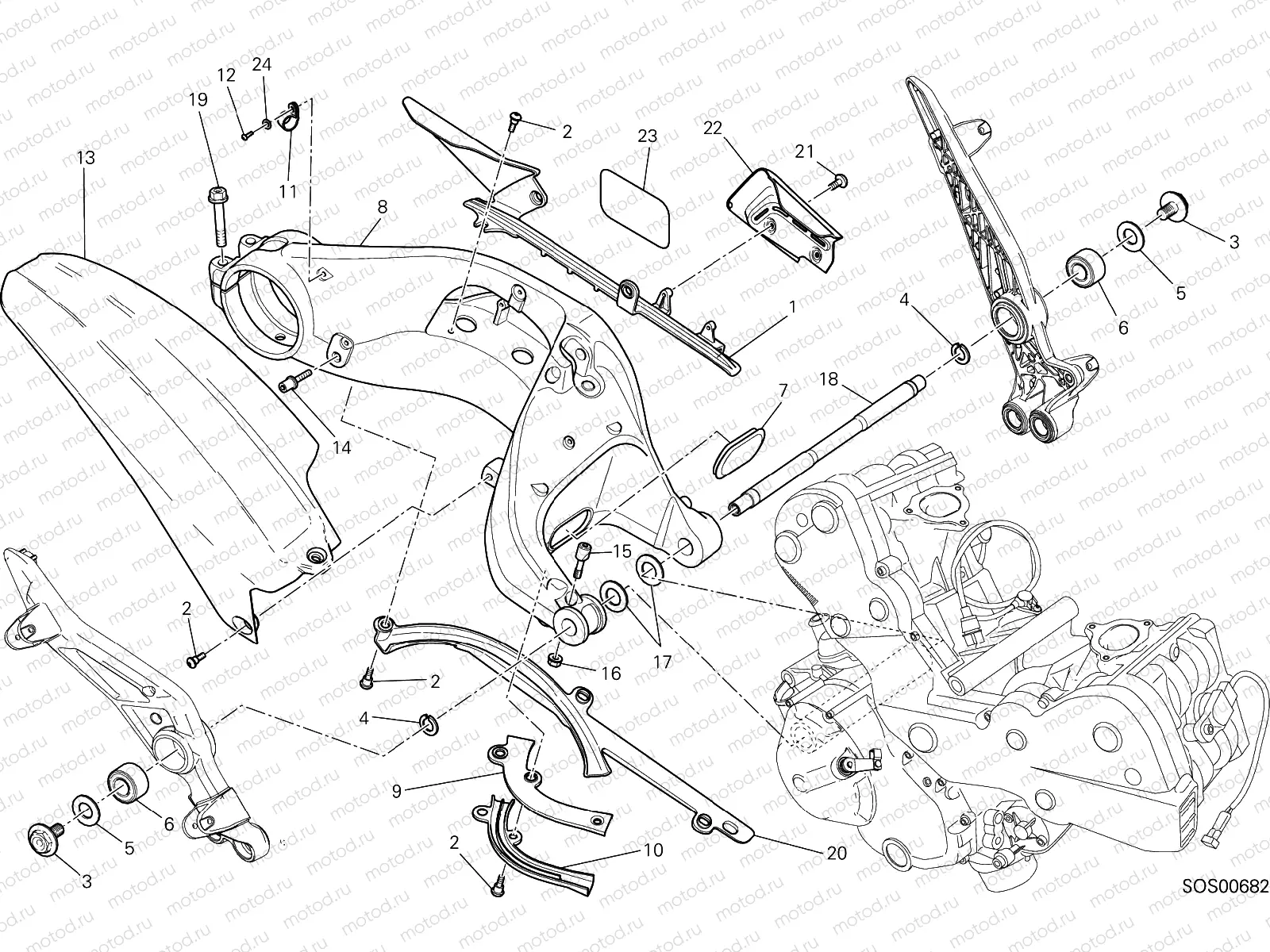 FORCELLONE POSTERIORE [MOD:HYP STR;XST:AUS]
