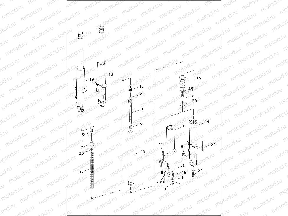 FORK, FRONT