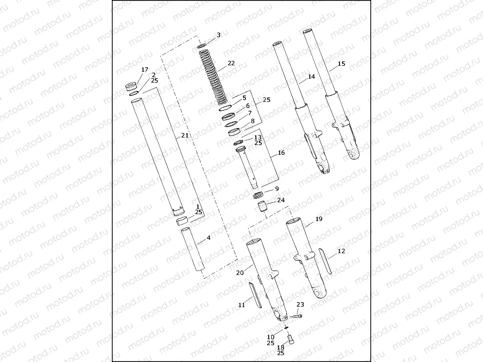 FORK, FRONT