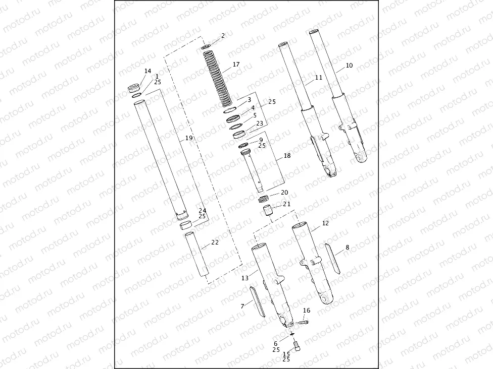 FORK, FRONT