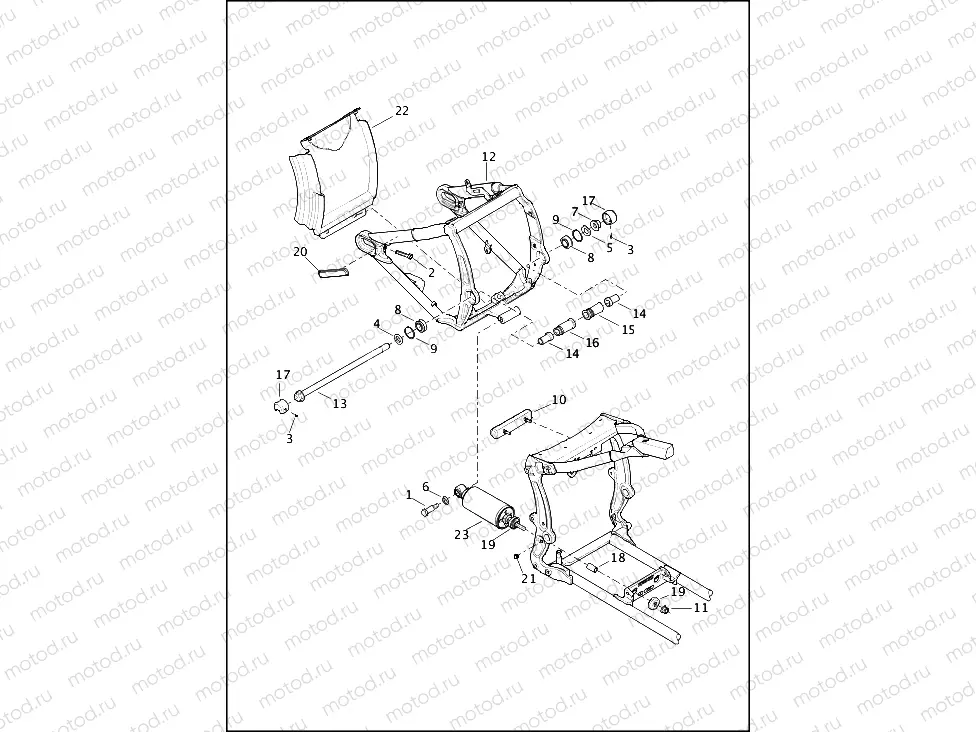 FORK, REAR & SHOCK ABSORBERS