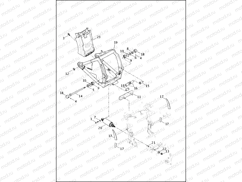 FORK, REAR & SHOCK ABSORBERS
