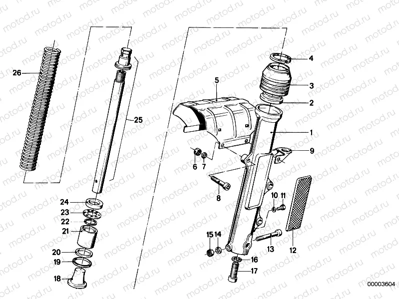 Fork slider