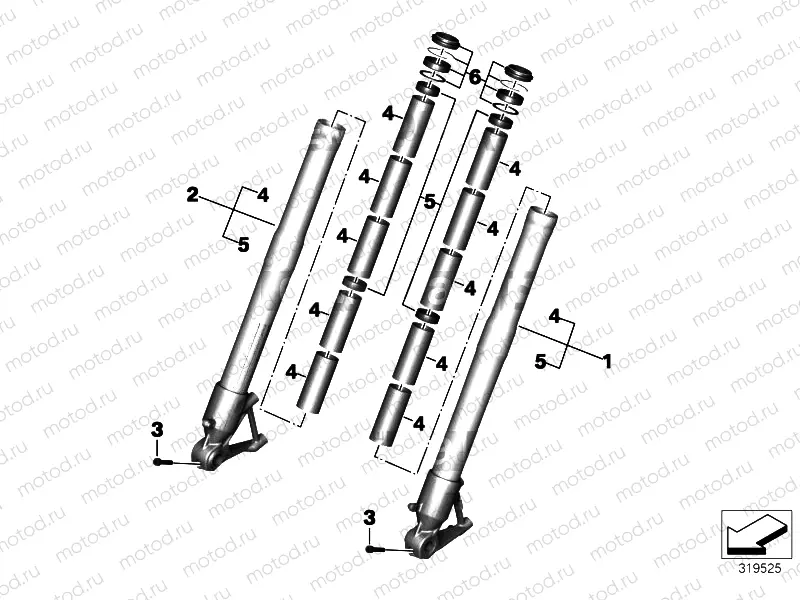 FORK SLIDER